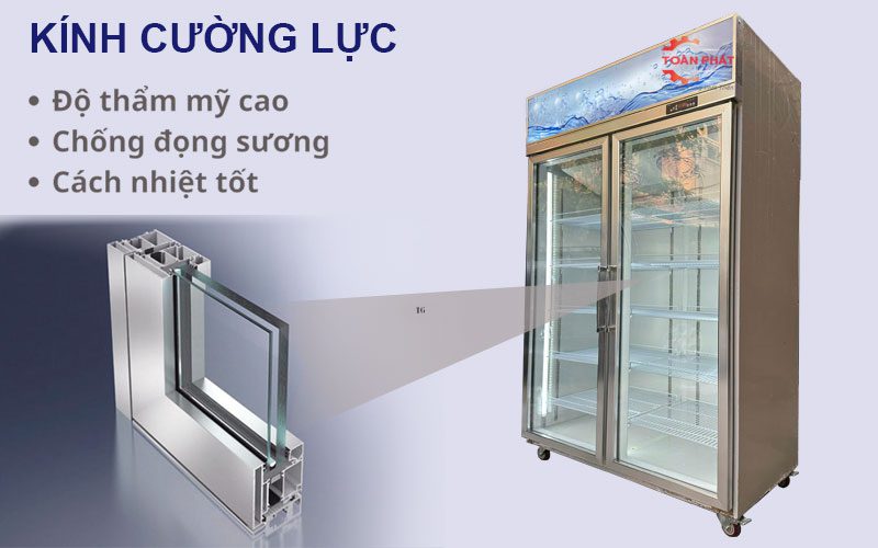 tủ mát trưng bày bảo quản hoa tươi