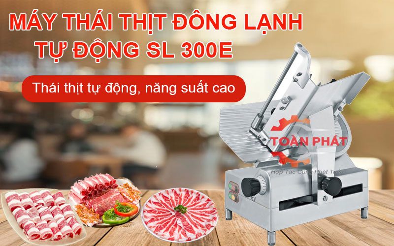 Máy thái thịt đông lạnh tự động
