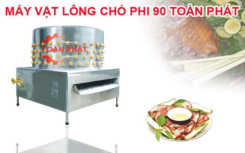 máy vặt lông chó phi 90