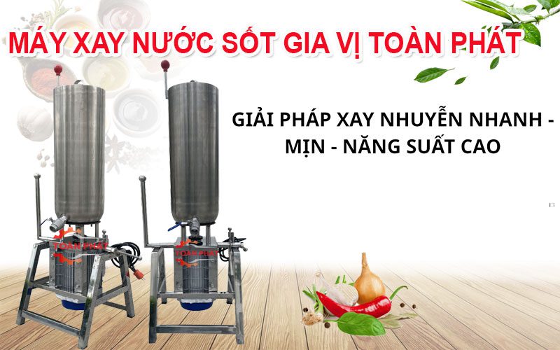 máy xay nước sốt gia vị