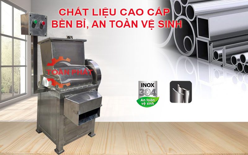 máy chặt mỡ đông lạnh công nghiệp toàn phát