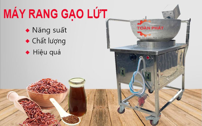 máy rang gạo lứt toàn phát