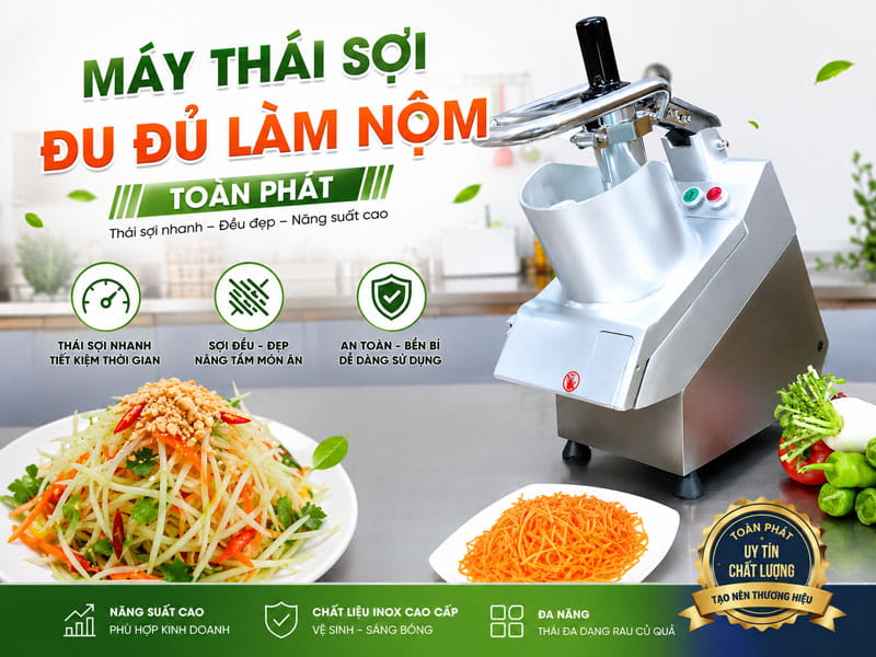 máy thái sợi đu đủ làm nộm toàn phát