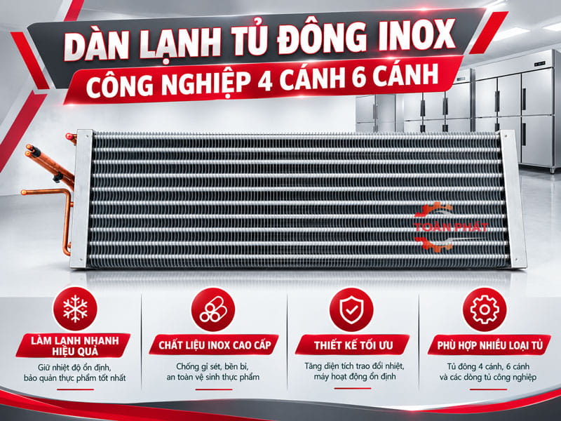 dàn lạnh tủ đông