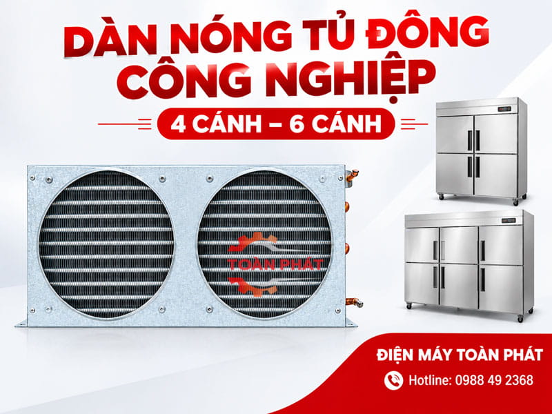 dàn nóng tủ đông công nghiệp